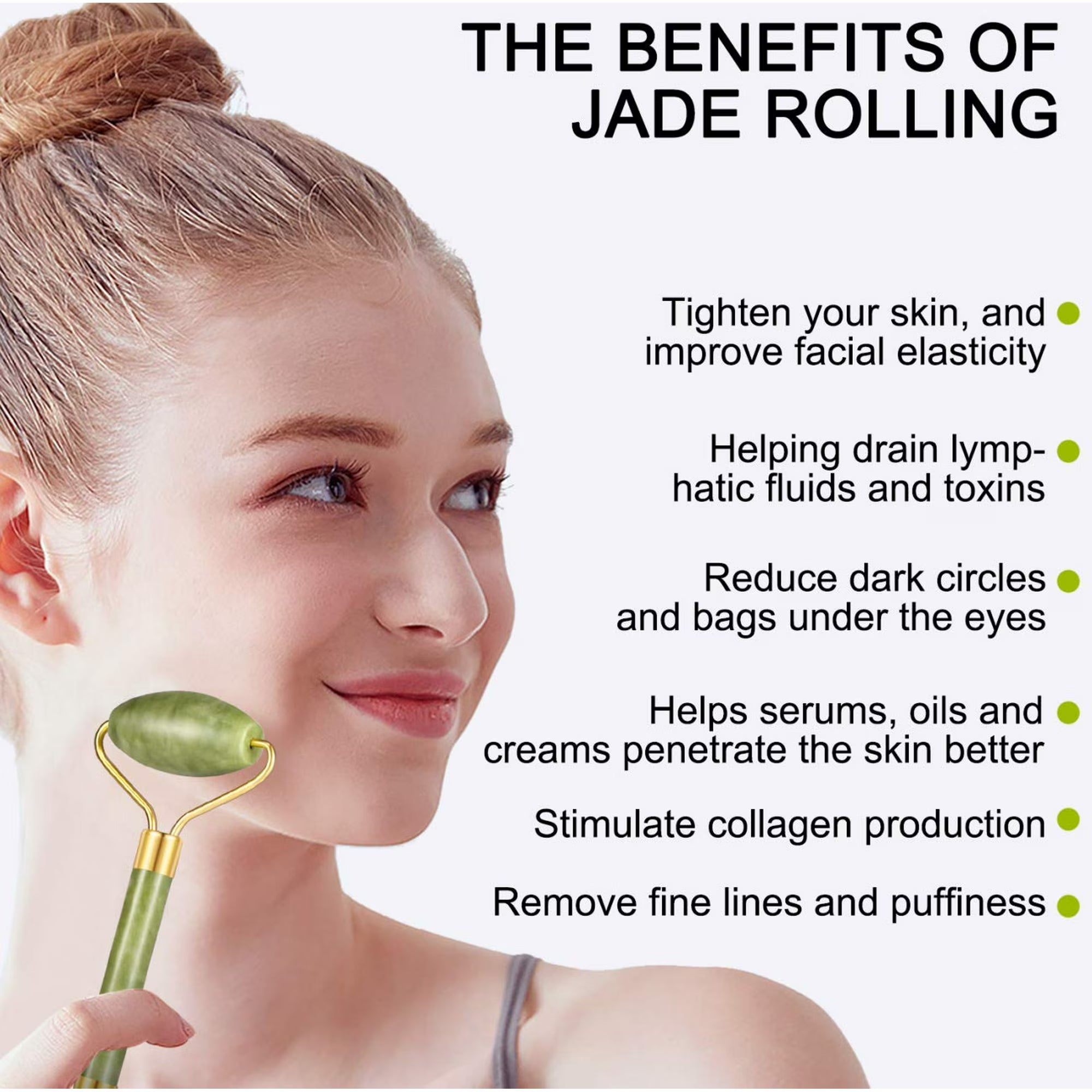 Charmonic Jade Roller & Gua Sha Set