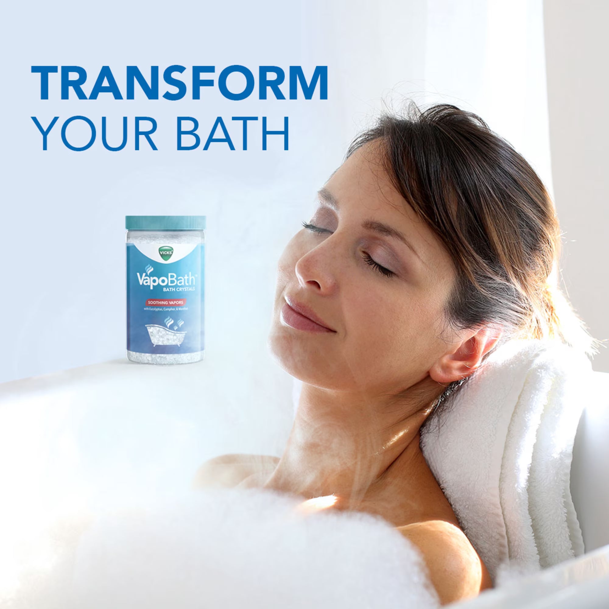 Vicks VapoBath Bath Crystal Powder