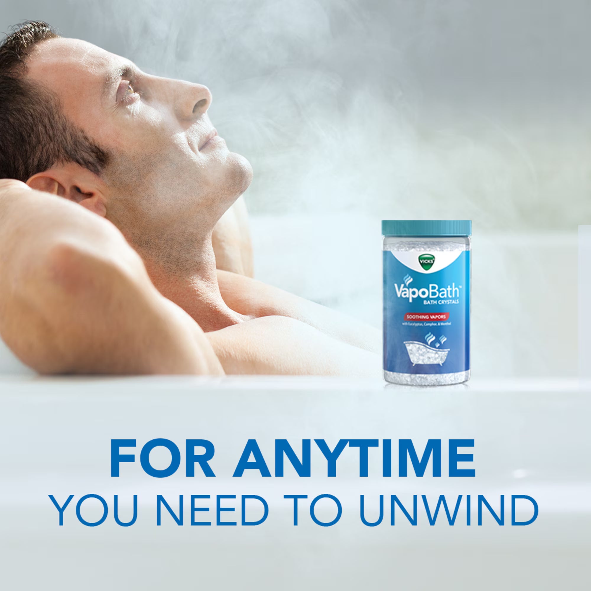 Vicks VapoBath Bath Crystal Powder