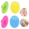 Soft Silicone Facial Cleansing Brush Pad