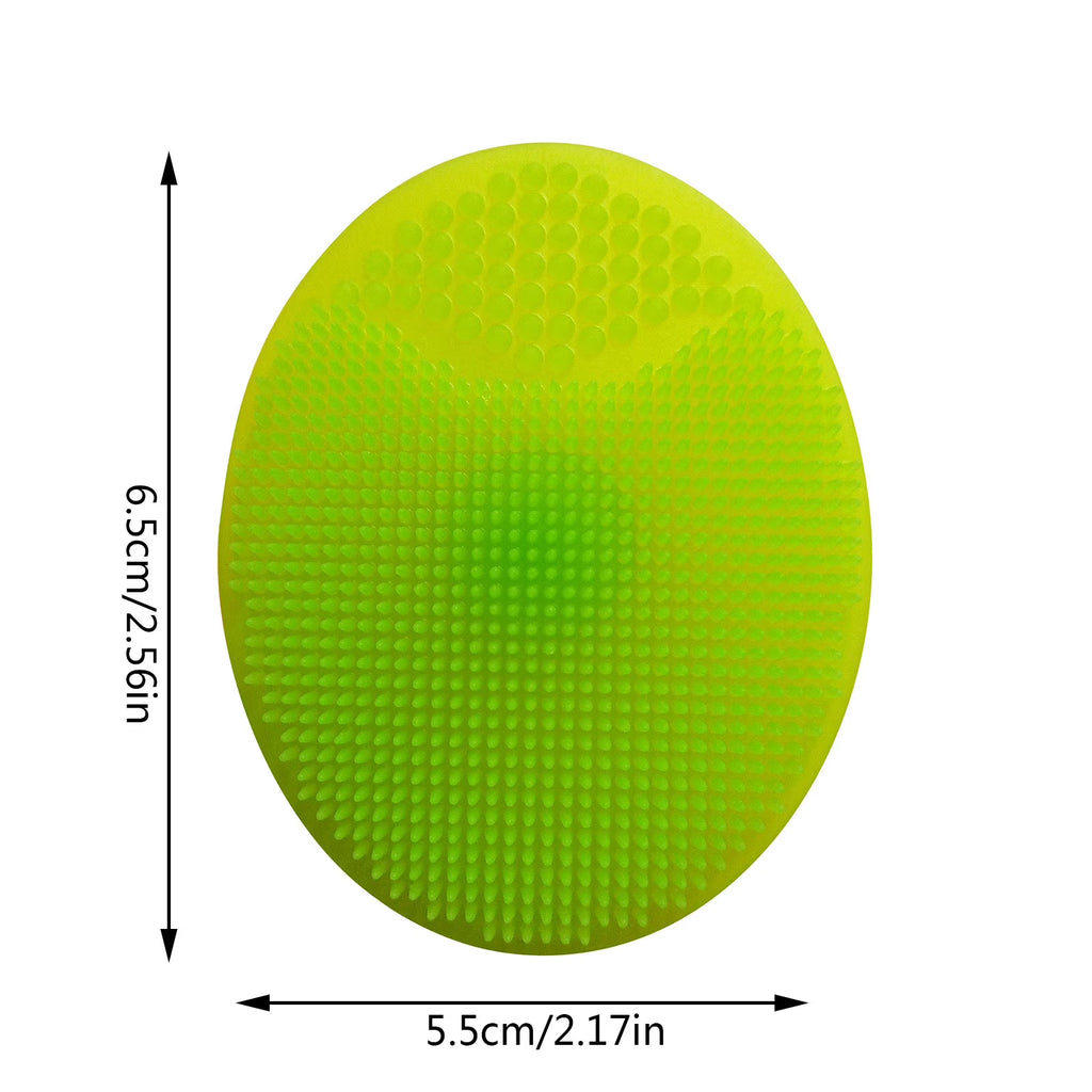 Soft Silicone Facial Cleansing Brush Pad