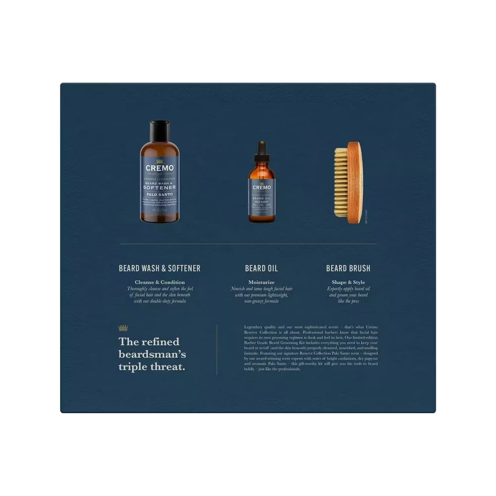 Cremo Palo Santo Beard Kit