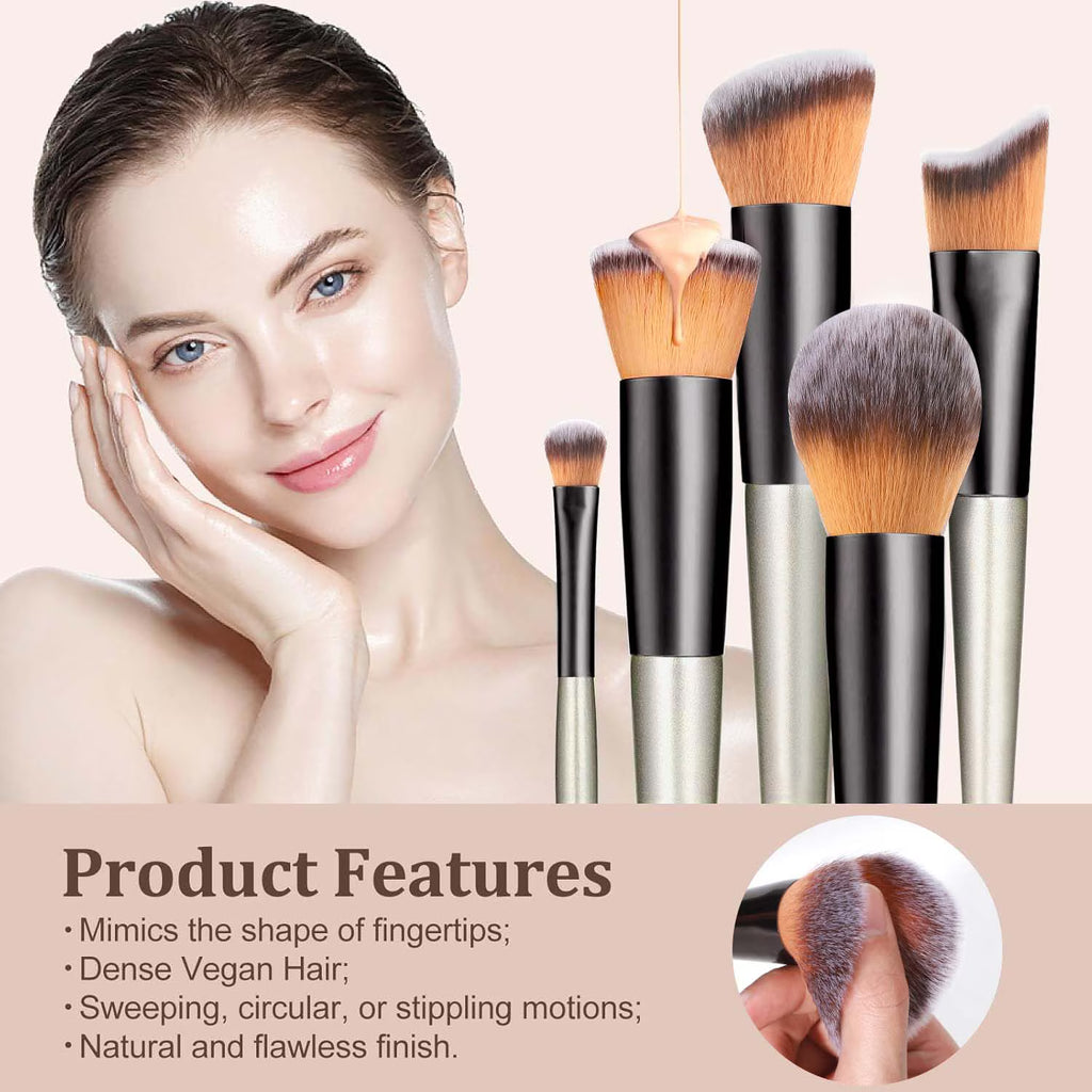 18-Piece Professional Makeup Brush Set